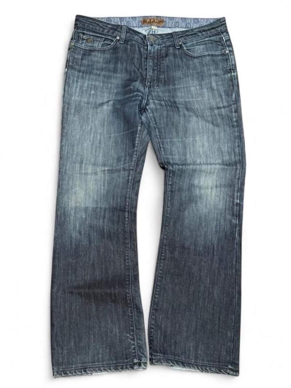Y2K PPD Faded Bootcut Jeans Made in USA